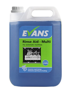 Evans Rinse Aid 20L for Automatic Dishwashers